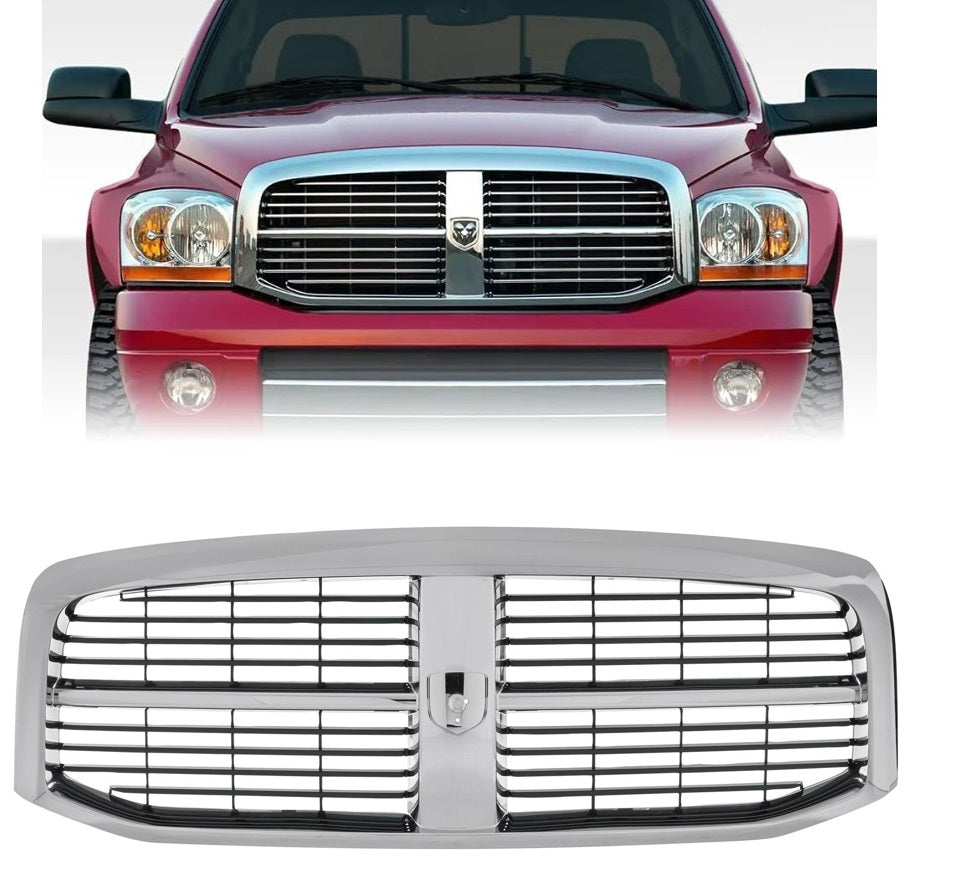 Dodge Ram Grille 2006-2009 (Chrome with black insert)